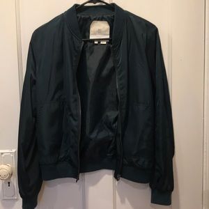 Dark green jacket